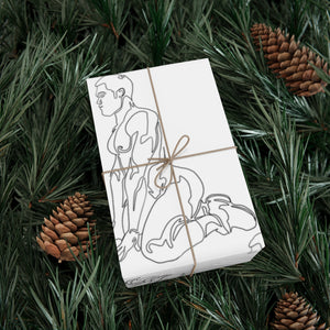 Line Art Gift Wrap Papers V3