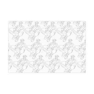 Line Art Gift Wrap Papers V4