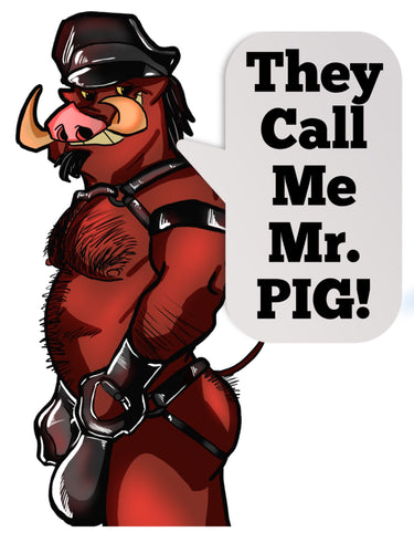 Mr.Pig Print
