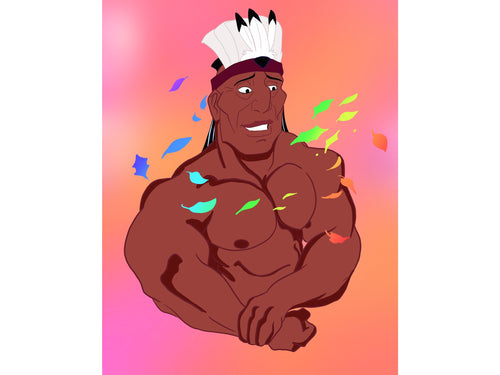 Chief Powhatan Print